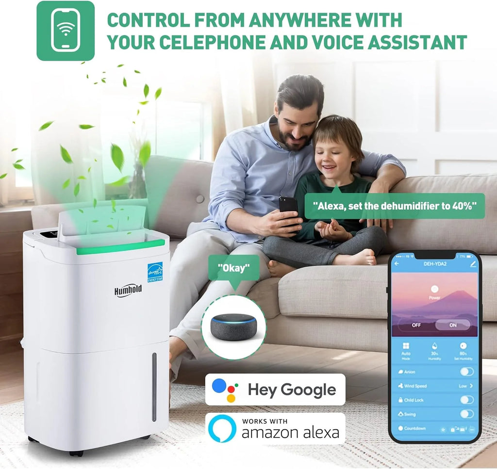 HUMHOLD Portable Air Conditioner, 14000 BTU, White - HDPAC-10-A1