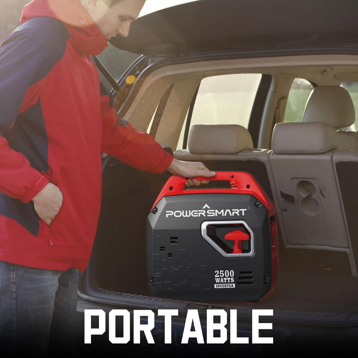 PowerSmart 2500-Watt Portable Inverter Generator
