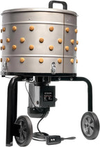 Chicken Plucker 750W, 20 inch Stainless Steel Drum, 92 Soft Fingers - 97065