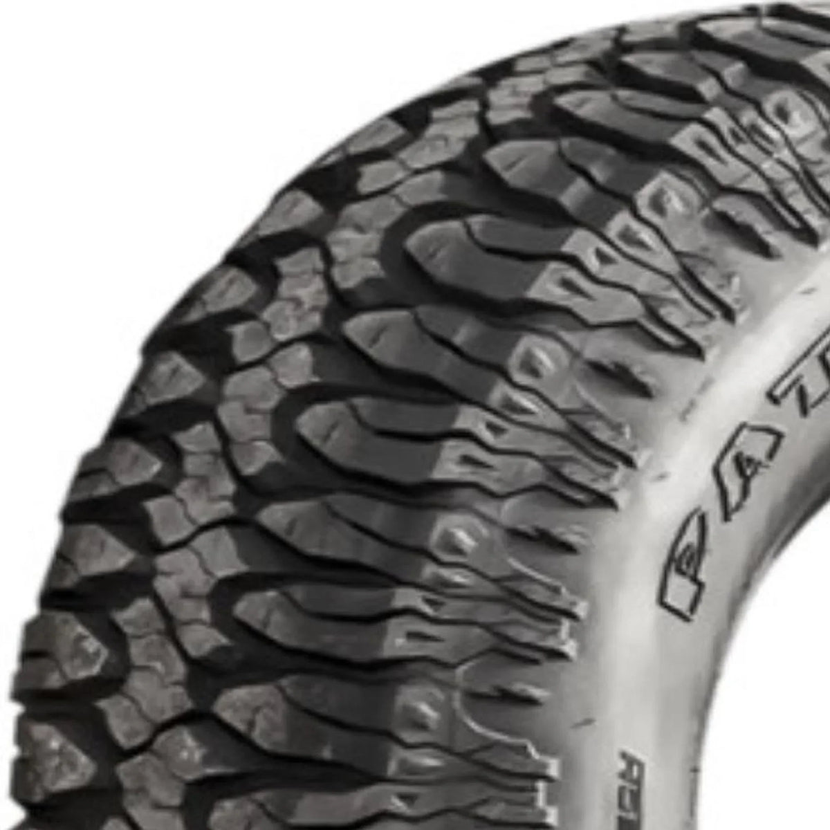 Milestar Mud Terrain Light Truck Tire LT37X12.50R17 124Q Load Range D - Patagonia M/T-02