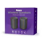 Roku Wireless Speakers 6.1-in 80-Watt Set Of 2