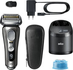 Braun Electric Shaver And Trimmer, 4+1 Shaving Head, 60 Min - Series 9 Pro