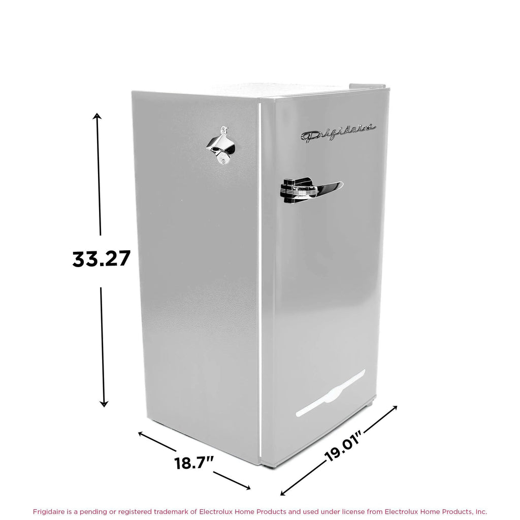 Frigidaire Retro Bar Fridge, 3.2 Cu. Ft., Pink, 65-Watt - EFR376-C-PINK