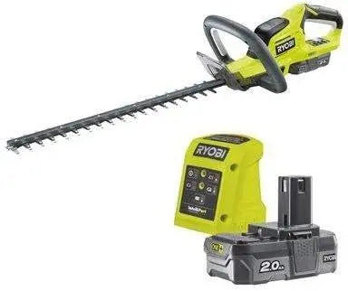 Ryobi ONE+ 18V Cordless Hedge Trimmer Kit With 2.0Ah Battery And Quick Charger