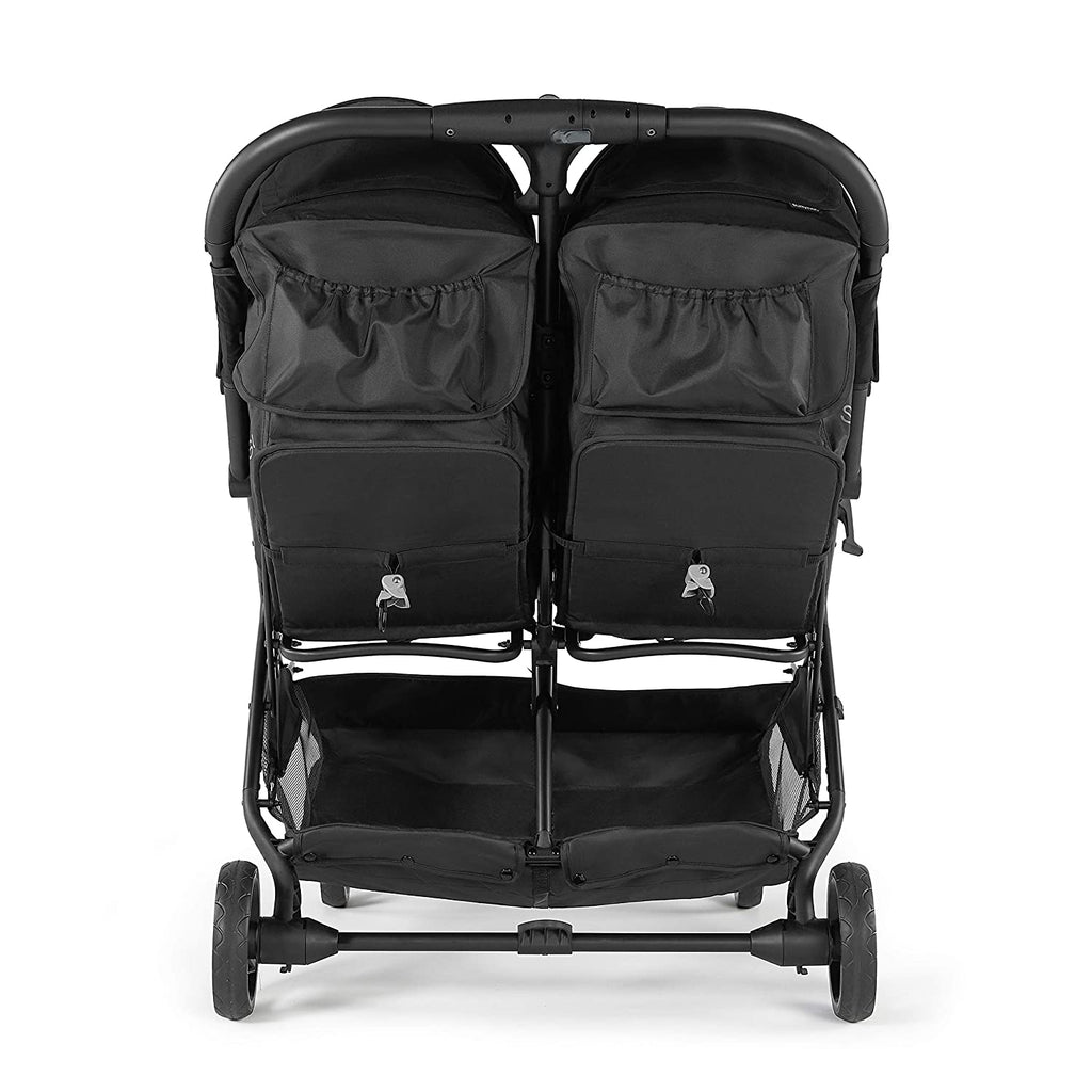 Summer Double Stroller, Black, 23 lbs - 3Dpac CS