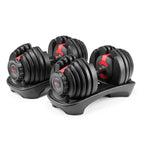 Bowflex SelectTech 552 Adjustable Dumbbells, 5-52.5 lb Pair - 552