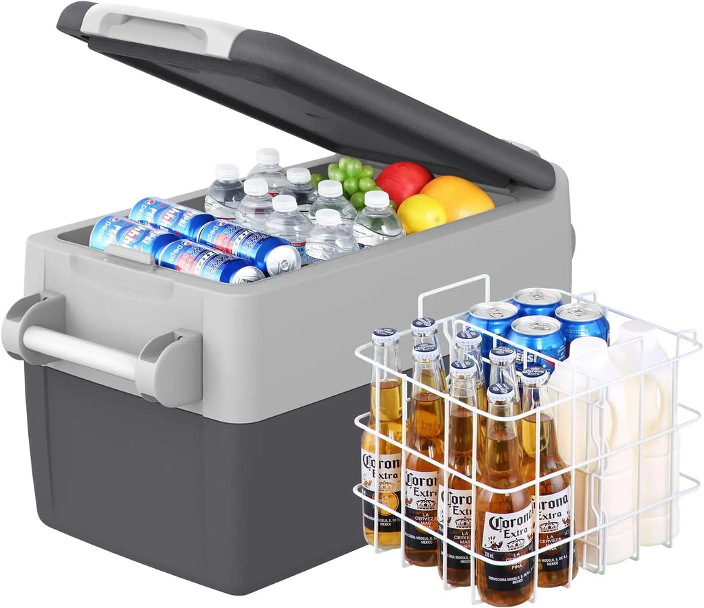 Portable Refrigerator And Freezer, 32 Quart (30L), Grey - AJ30
