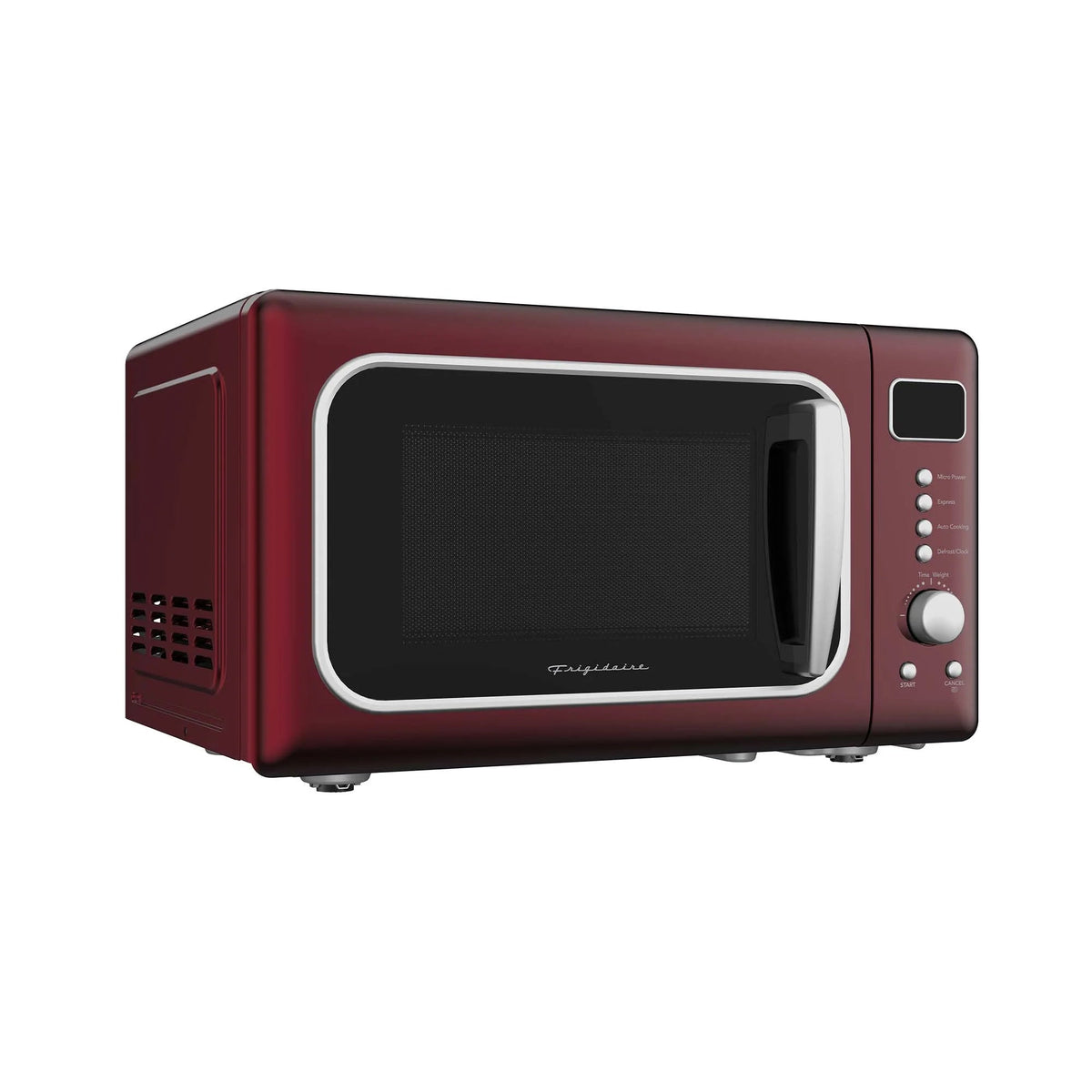 Frigidaire Retro Countertop Microwave Oven, 0.7 Cu. Ft., 700 Watts, Black And Gold