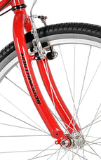 Northwoods 26in 21-Speed Dual Drive Tandem Adult Bike - Red/Black