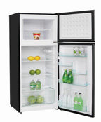 Frigidaire 21 in 7.5 Cu. Ft. Retro Top-Freezer Refrigerator, Standard Door Style, Stainless Look