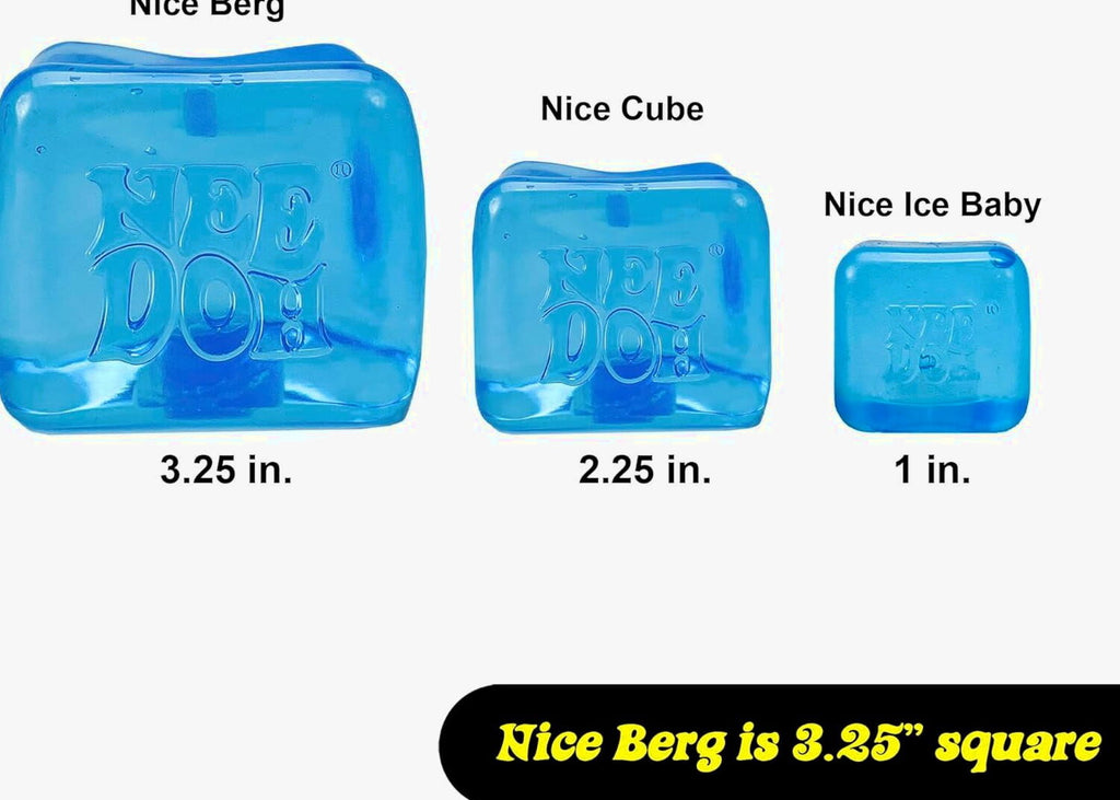 Nice Locket Nee Doh Nice Berg Square Sensory Toy, Blue, Ages 3+ – Saver Crate Mart