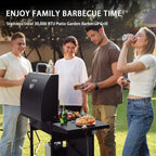 MASTER COOK 3-Burner Propane Gas Grill, 30,000 BTU, Black