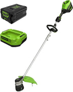 Cordless String Trimmer And Leaf Blower Combo Kit, 60V 13 Inches, 4.0 Ah Battery And Charger Included