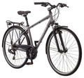 Schwinn Network 6c Hybrid Bike, 21 Speed, 19.5 Inch Frame, 700c Wheels, Gray