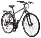 Schwinn Network 6c Hybrid Bike, 21 Speed, 19.5 Inch Frame, 700c Wheels, Gray