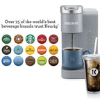 Keurig Single-Serve K-Cup Pod Coffee Maker, White - K-Iced Essentials