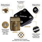 Guardline Wireless Driveway Alarm Weatherproof Outdoor Security Alert System - 500 Foot Range