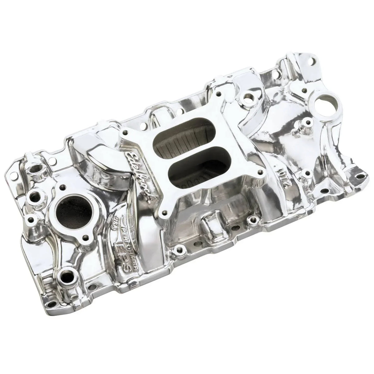 edelbrock Performer Intake Manifold, Polished - 27011