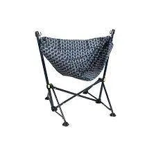 Ozark Trail Steel Folding Hammock Chair With Padded Seat - Blue