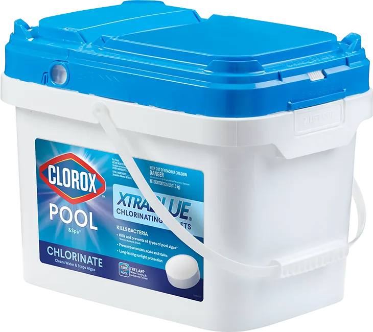 Clorox Chlorinating Tablets For Swimming Pools, 25lb