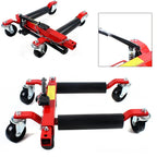 Hydraulic Positioning Car Wheel Dolly Jack Lift, 1500lb, A3 Steel And PVC