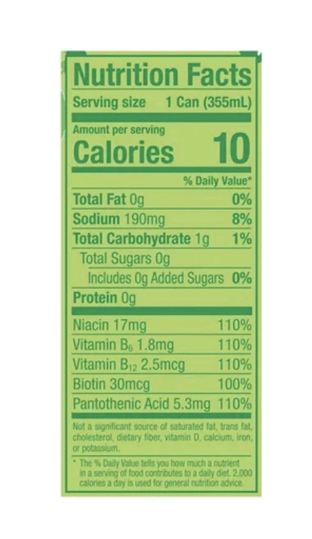Energy Drink, Lime Slush Flavor, 12 Pack 12fl oz Cans, Sugar Free, Low Calories, 200mg Caffeine