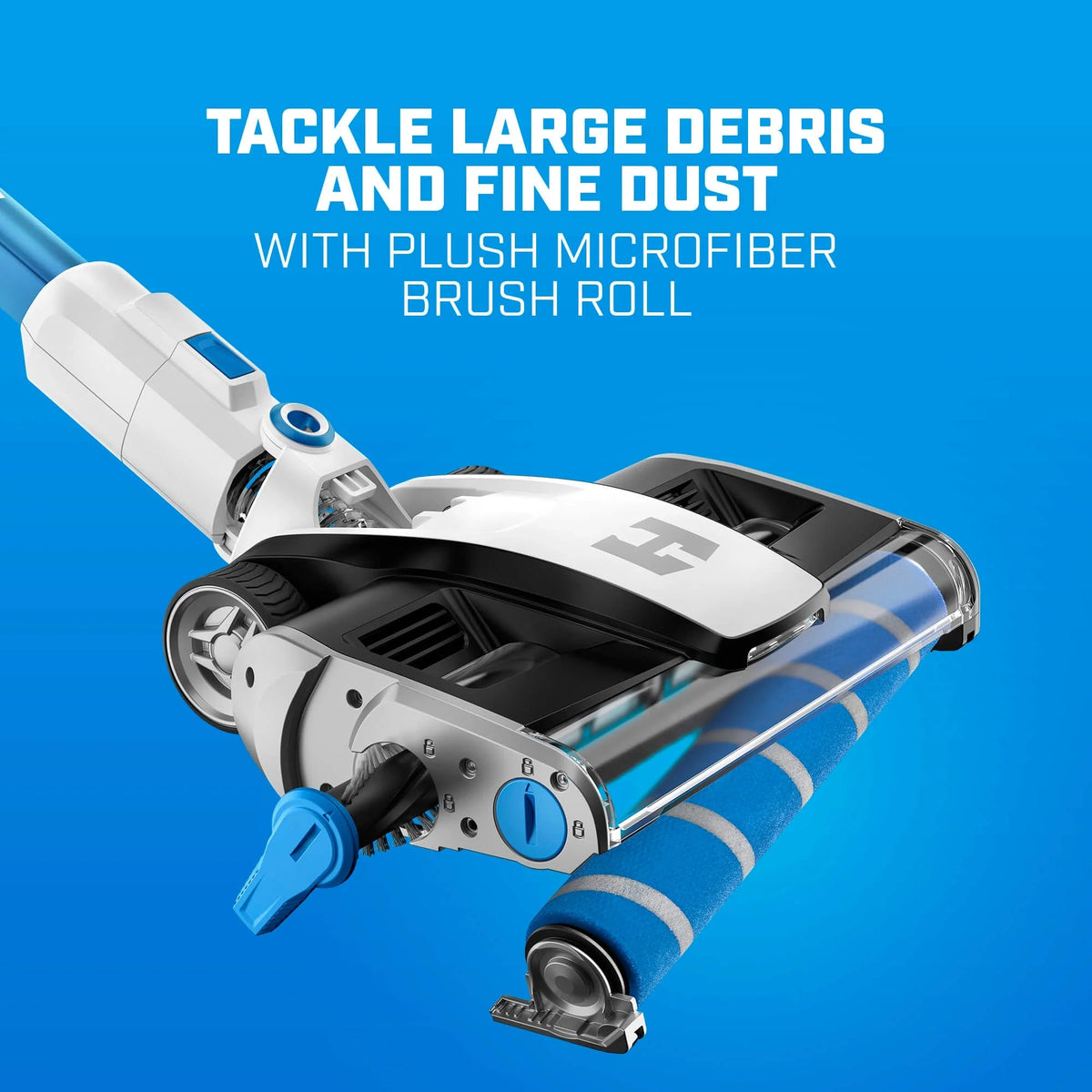 HART 20-Volt Dual Brushroll Stick Vacuum Kit With 4.0 Ah Lithium-Ion Battery