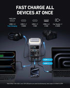 Anker SOLIX C300 DC Portable Power Station 90,000mAh 288Wh 300W LiFePO4 - C300 DC