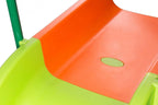 SLIDEWHIZZER Outdoor Playset Slide Climber, 10 ft, Orange Green - Kids Slide
