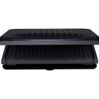 George Foreman 9 Serving Classic Plate Electric Indoor Grill And Panini Press - Gunmetal Grey