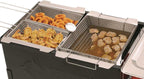 3-Basket Stainless Steel Propane Deep Fryer - 6 L