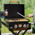 Blackstone 22 Inch Portable Omnivore Gas Griddle With Flexfold Legs And Accessories