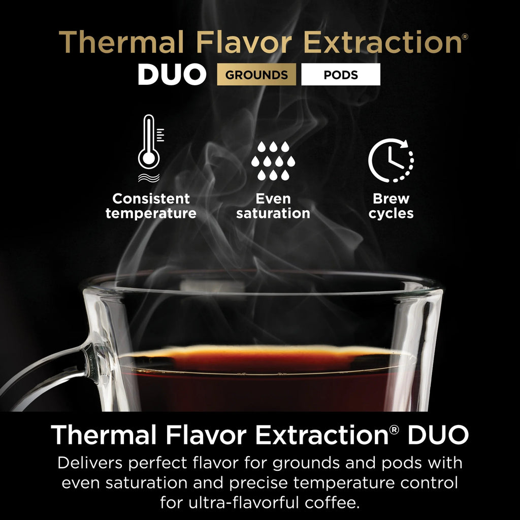 Ninja DualBrew Hot & Iced Coffee Maker, Single-Serve And 12-Cup Drip - CFP101