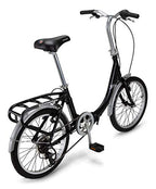 20-Inch Folding Adult Bike for Men and Women - 7-Speed Drivetrain