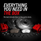 Powerstop Z36 Extreme Truck And Tow Front Brake Disc And Caliper Kit - Z36