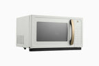 Beautiful 1.1 Cu ft 1000W Sensor Microwave Oven, White Icing