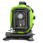 Greenworks 24 Volt 160-PSI Battery Powered Inflator With 2.0 Ah USB-C Battery And Charger - Green