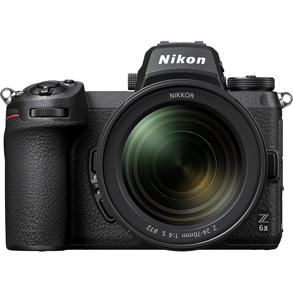 Nikon Z 6II Full Frame Mirrorless Camera With 24-70mm f/4 S Zoom Lens - Nikon USA Model