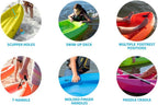 Generic Wave 6' Youth Kayak With Paddle - 6' Youth Wave Kayak