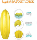 Generic Wave 6' Youth Kayak With Paddle - 6' Youth Wave Kayak