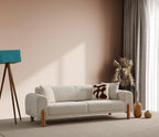 Atelier Del Sofa 3-Seater Sofa Bed, Cream, 228 cm x 88 cm x 75 cm - Lyke