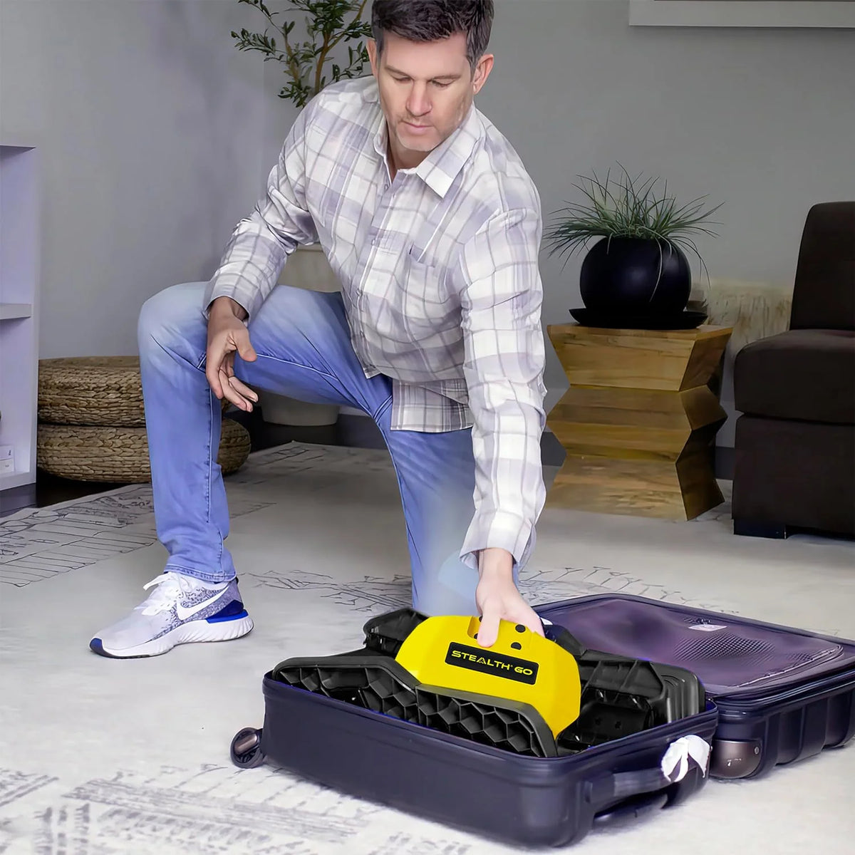 Stealth Core Deluxe Trainer, Yellow - PLNKSTER