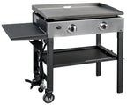 2-Burner 28 Inch Griddle Cooking Station With Stainless Steel Burners