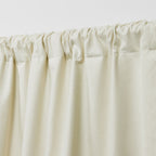 Blackout Single Window Curtain Panel, Back Tab And Rod Pocket, 100% Cotton