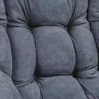 Living and More High Back Fabric Lazy Chair