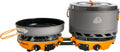 Genesis Two-Burner Propane Camping Cooking System With 10 Inch Fry Pan And 5 Liter Pot