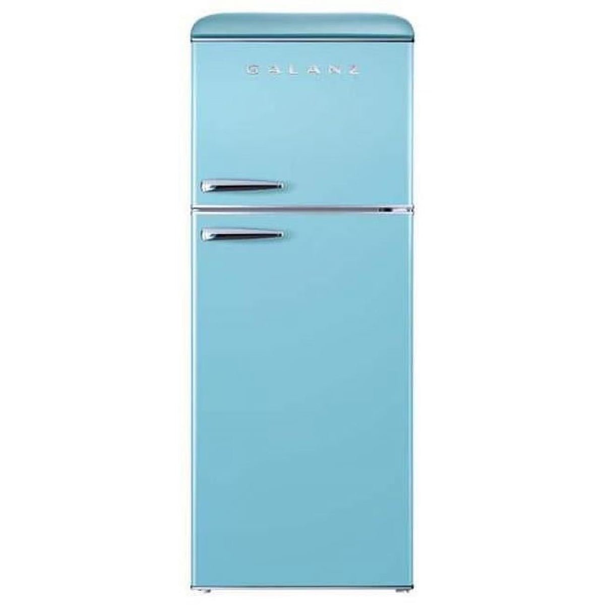 Galanz Top Mount Refrigerator 10.0 Cu Ft Blue 23.74 x 27.48 x 61.81 in - GLR10TBEEFR