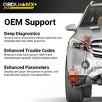 OBDLink Bluetooth OBD Scanner for iPhone, Android and Windows - MX+