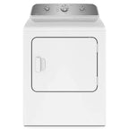 Electric Dryer, 7.0 Cu. Ft., White - Wrinkle Prevent