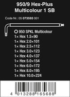 8100 SB 2 Zyklop 3/8 Inch Metric Ratchet Set, 43 Piece - 05003594001